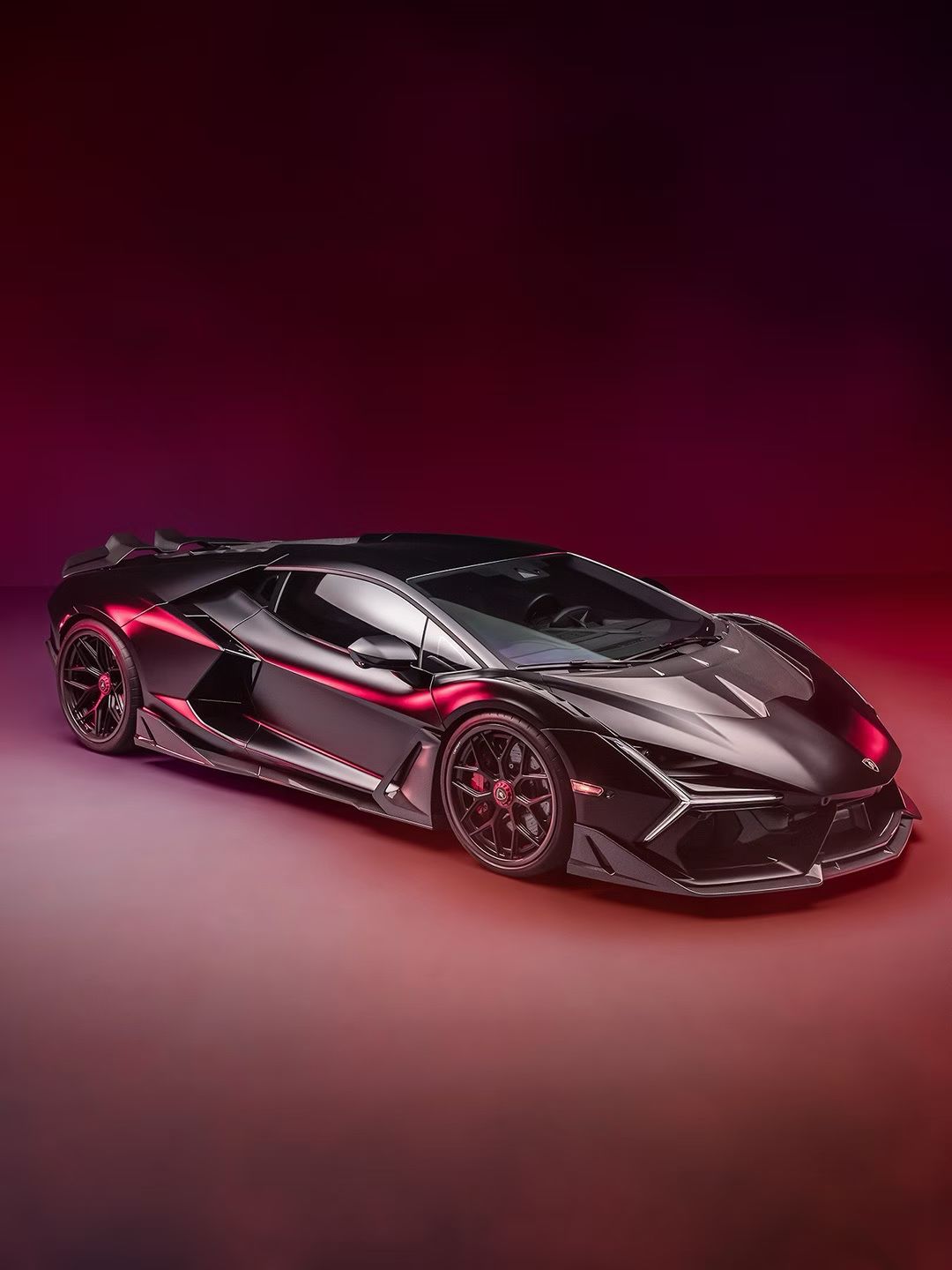 Lamborghini Revuelto R Style Dry Carbon Parts - styling view