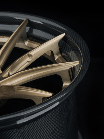 Octopus & Ocean Design Custom Carbon Fiber Wheels - styling view