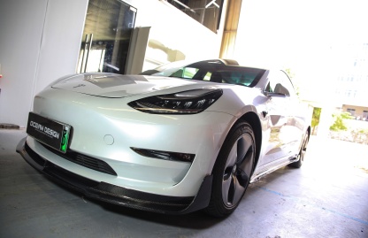 Tesla Model 3 V Style Parts - styling view