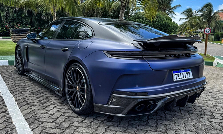 Porsche Panamera 976 Ocean Design Type 2 Style Dry Carbon Parts - styling view