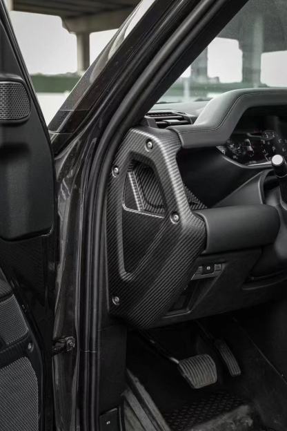 Land Rover Defender Dry Carbon Trim Parts - styling view