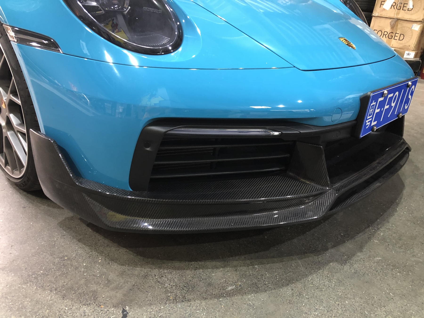 Porsche 911 992.1 Turbo S Style Parts - styling view