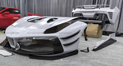 Ferrari 488 Challenge Evo Style Conversion Parts - styling view