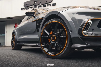 Aston Martin DBX MSY Style Widebody Parts - styling view