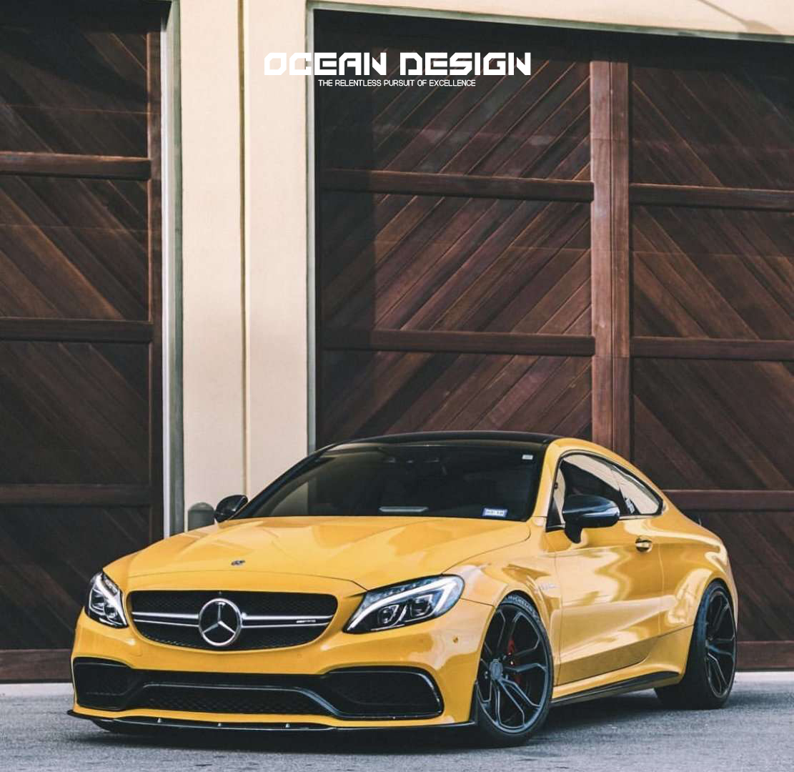 Mercedes-Benz C63 Coupe ModCarbon Style Parts - styling view