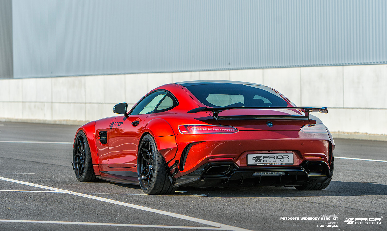Mercedes-AMG GT Prior Design Style Parts - styling view