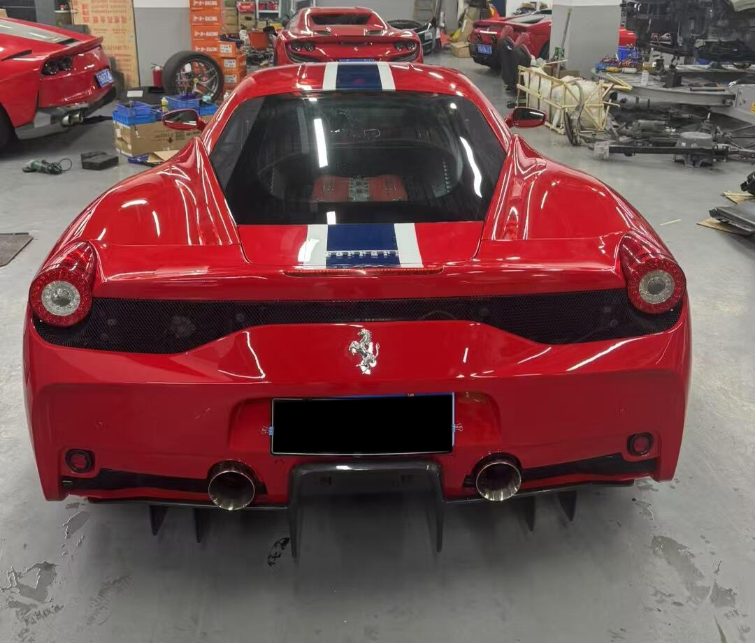 Ferrari 458 Speciale Style Conversion Parts - styling view