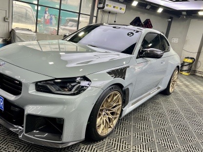 BMW G87 M2 AP Style Dry Carbon Parts - styling view