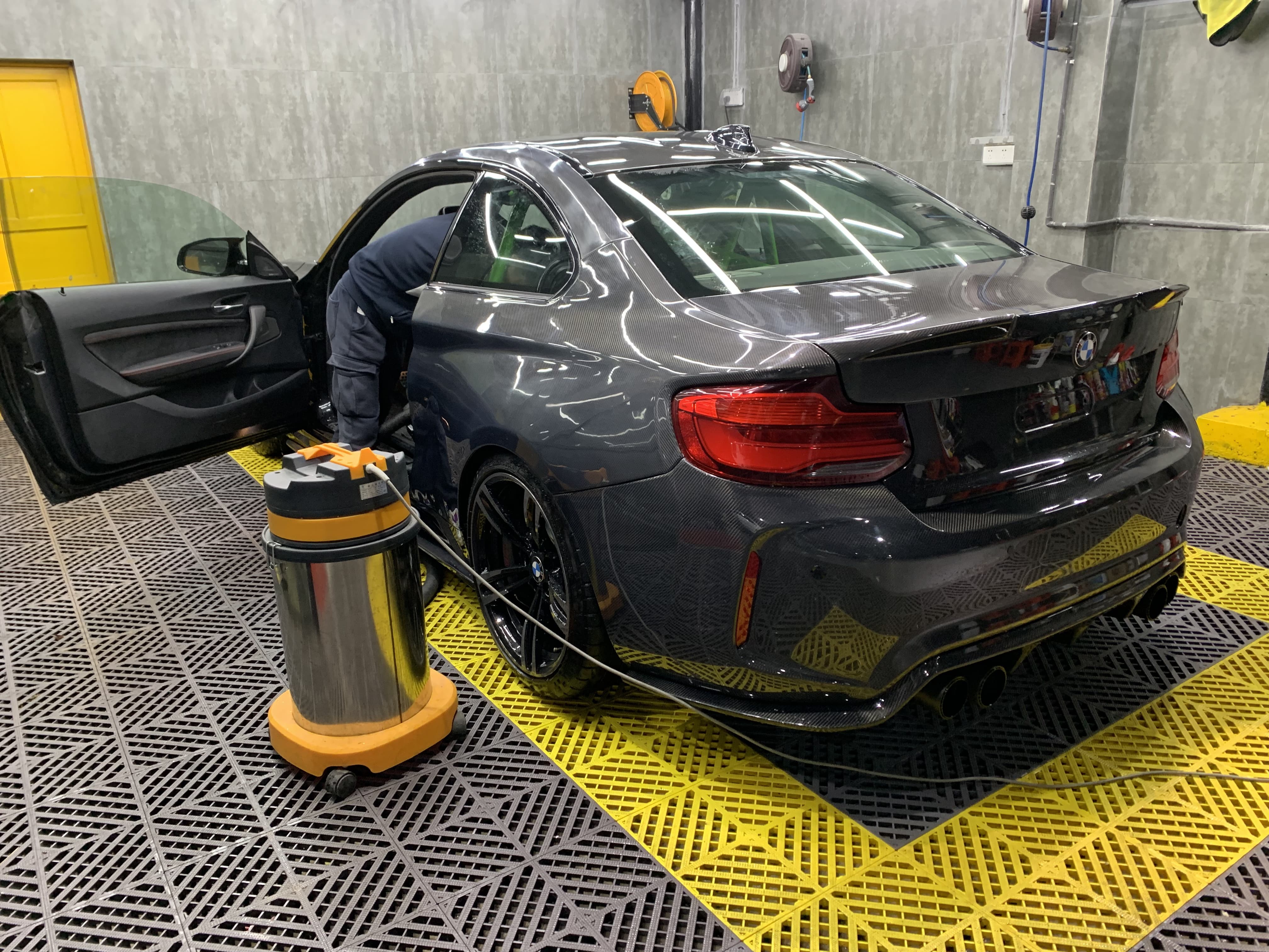 BMW F87 M2C OEM Style Carbon Fiber Body Parts - styling view