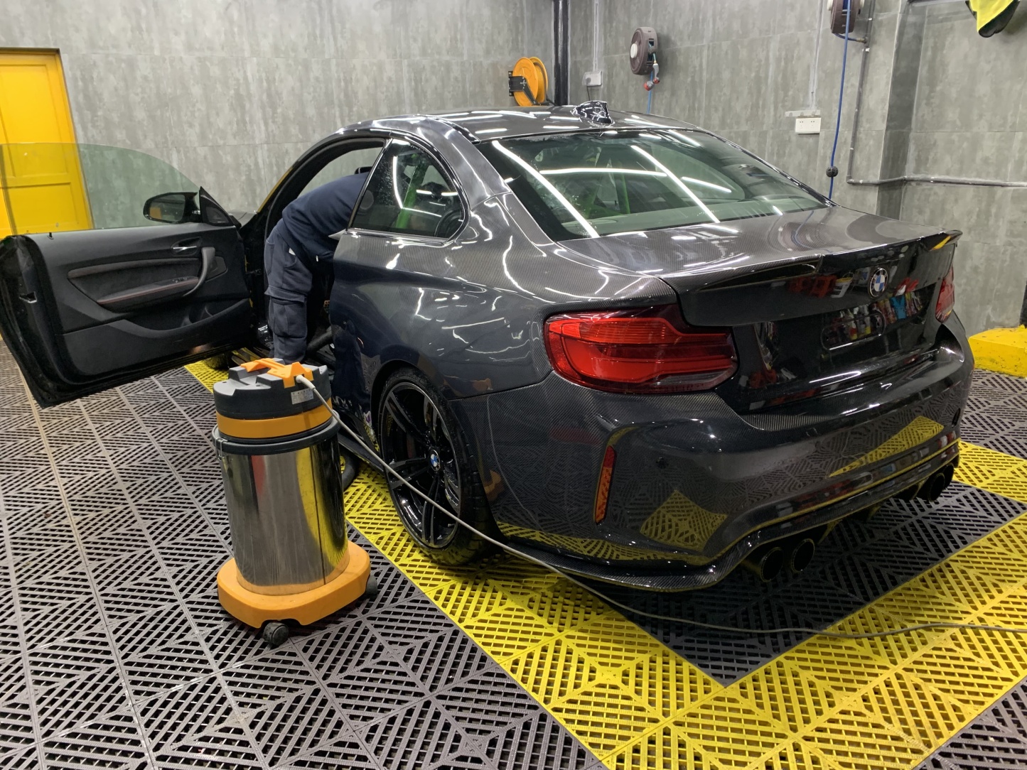 BMW F87 M2C OEM Style Carbon Fiber Body Parts - styling view