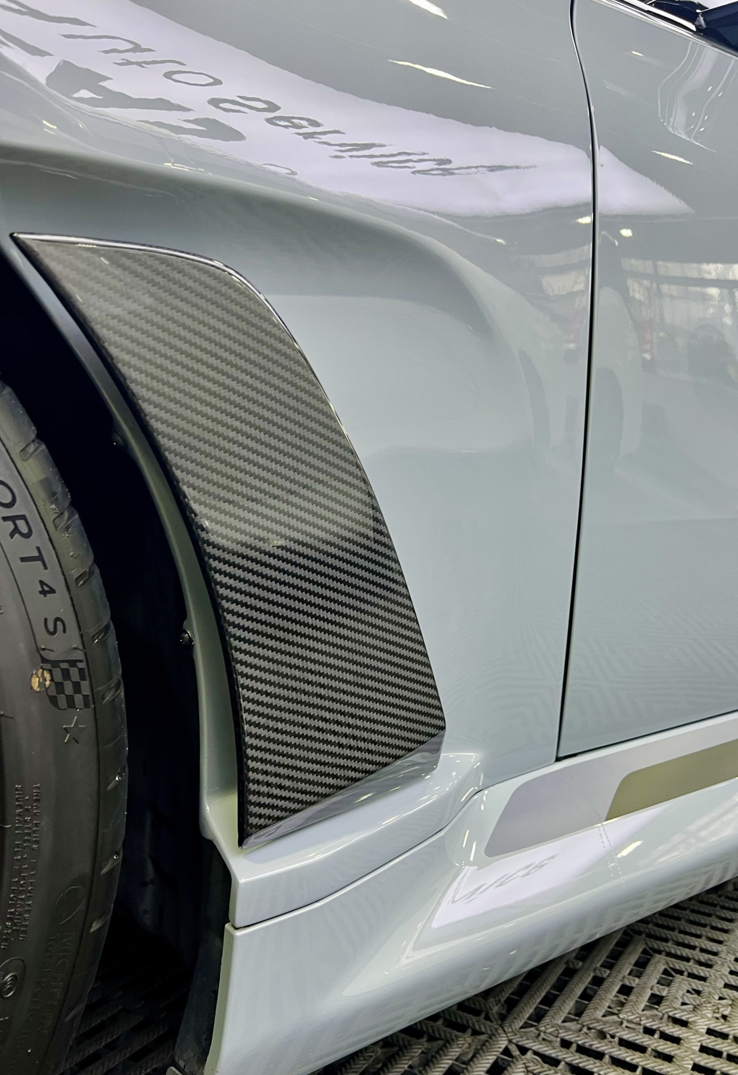 BMW G87 M2 AP Style Dry Carbon Parts - styling view