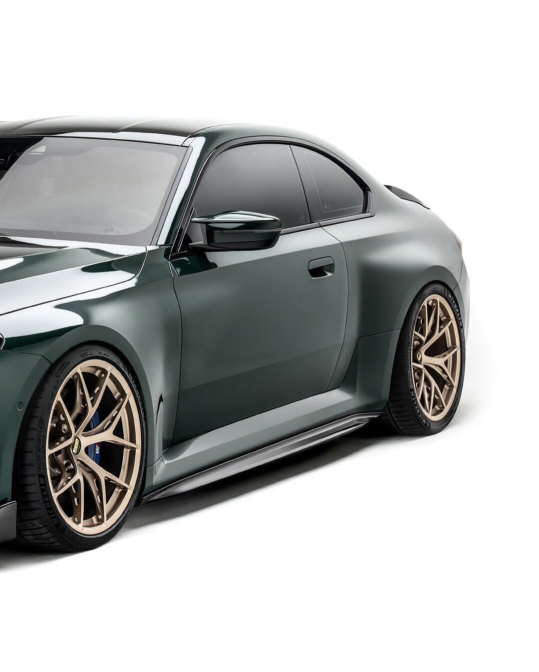 BMW G87 M2 AR V2 Style Dry Carbon Parts - styling reference for Side Skirts