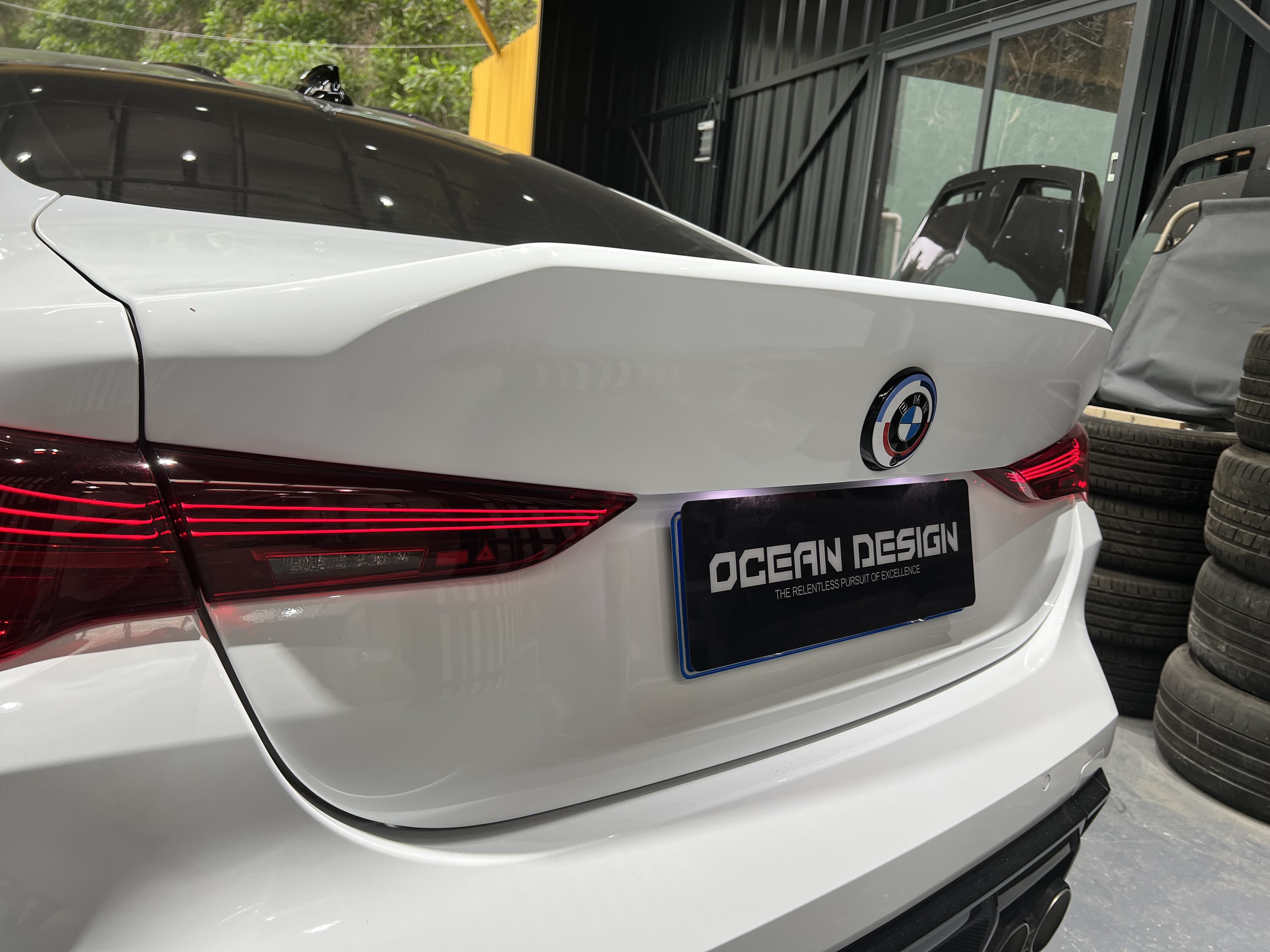 BMW G80 M3/G82 M4 CSL Style Dry Carbon Parts - styling view