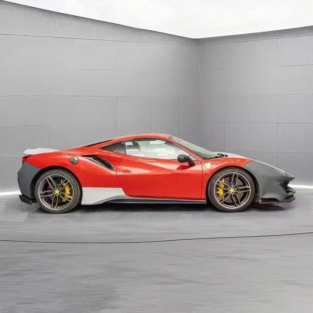 Ferrari 488 GTB/Spider Pista Style PP and Carbon Conversion Configurations - styling view