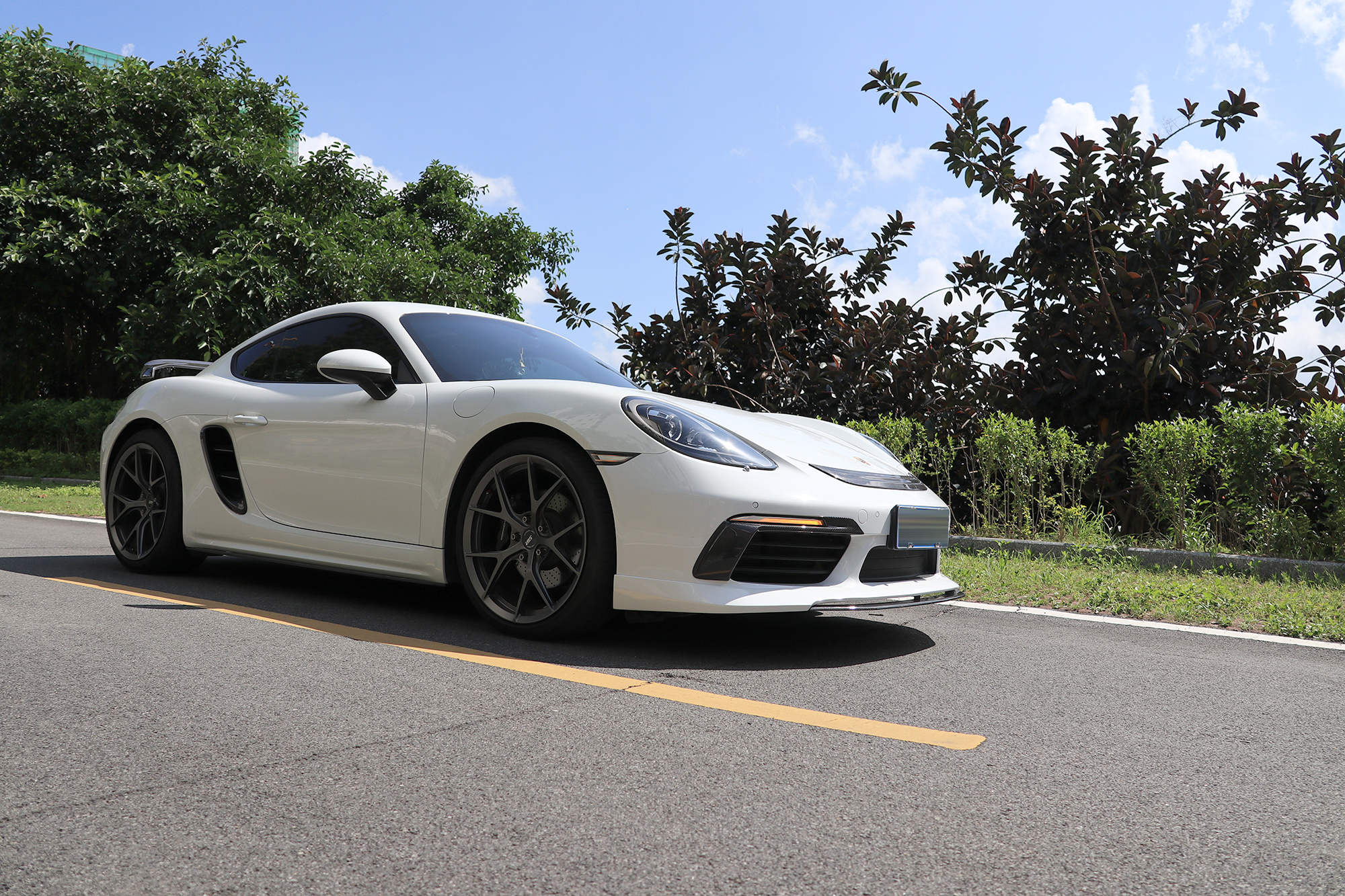 Porsche 718 Boxster / Cayman Techart Style Parts - styling view