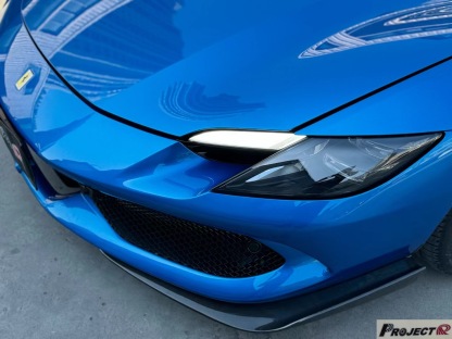 Ferrari 296 OEM Style Dry Carbon Parts - styling view