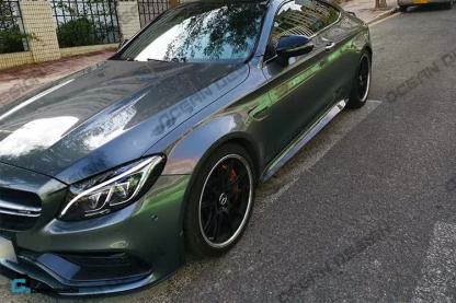Mercedes-Benz C63 Coupe Edition One Style Carbon Fiber Parts - styling view