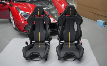 Ferrari 296 / SF90 Style Dry Carbon Bucket Seat - styling view