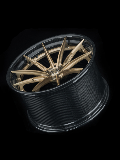 Octopus & Ocean Design Custom Carbon Fiber Wheels - styling view
