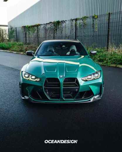 BMW G80 M3 / G82 M4 MP Style Dry Carbon Parts - styling view