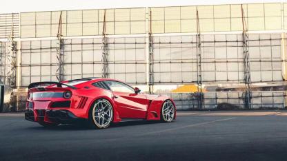 Ferrari F12 N-Largo Style Composite Body Kit - styling view