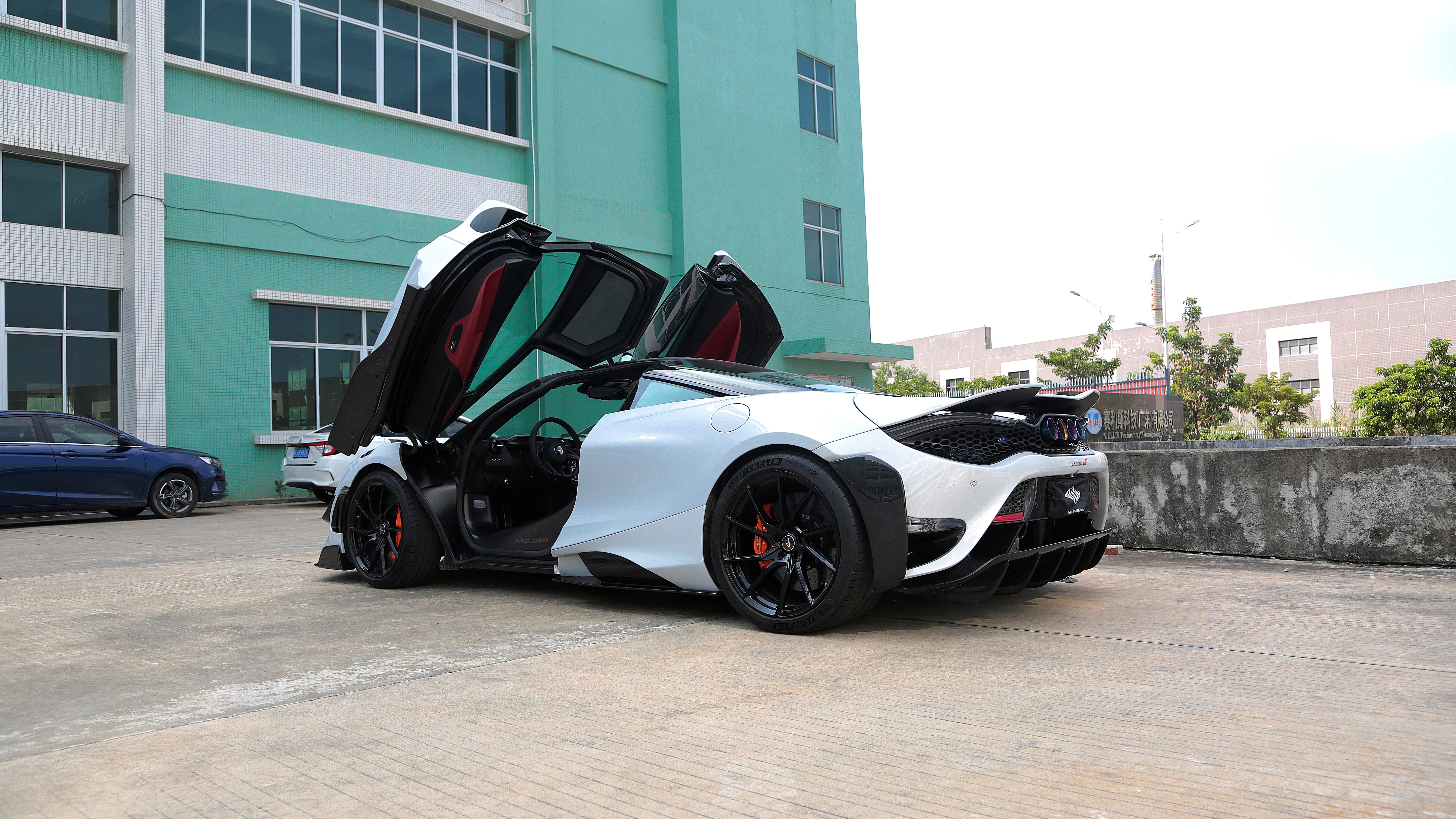McLaren 720S to 765LT Style Dry Carbon Conversion Kit - styling view