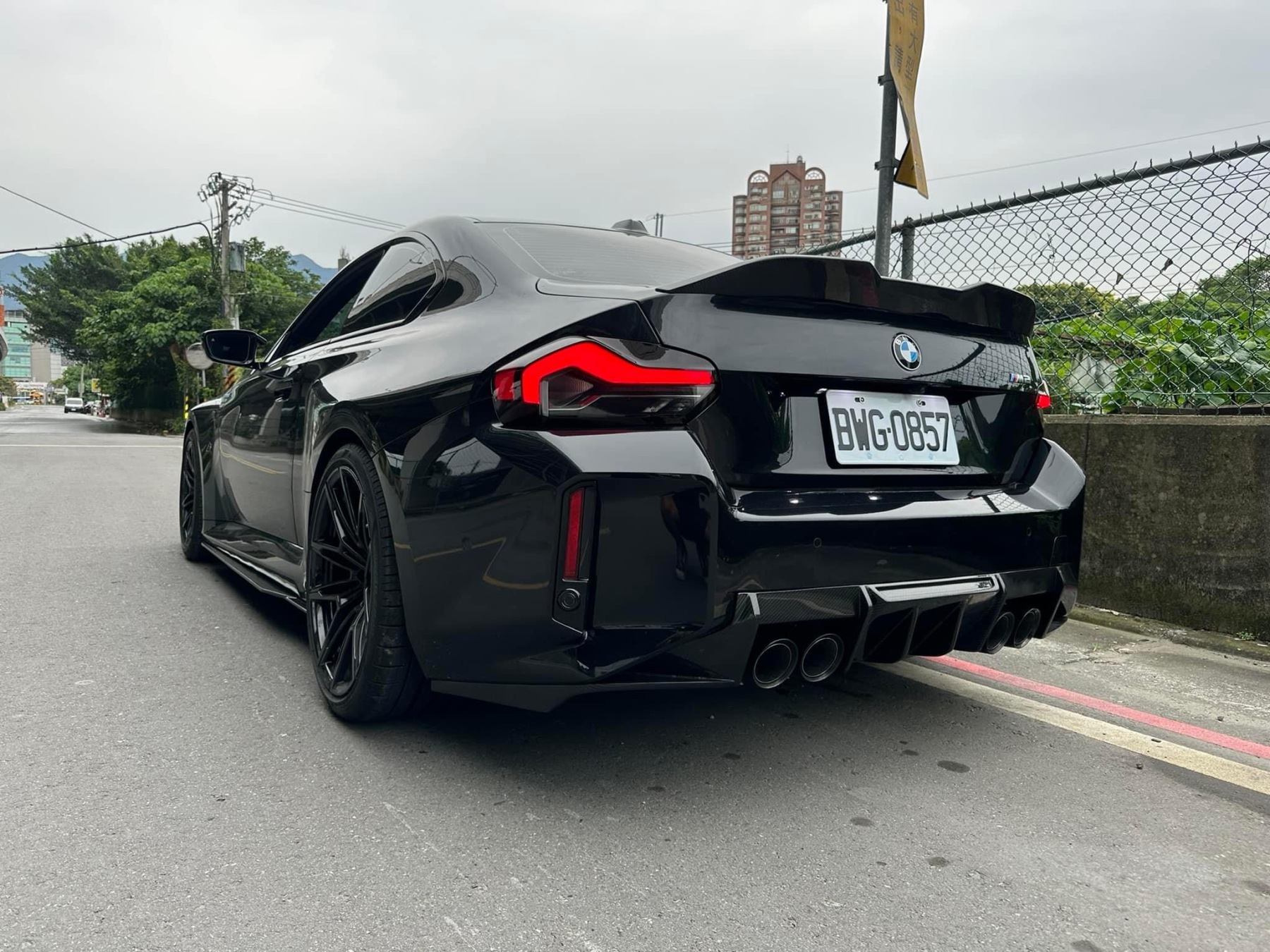 BMW G87 M2 Ocean Design R44 Style Dry Carbon Parts - styling view