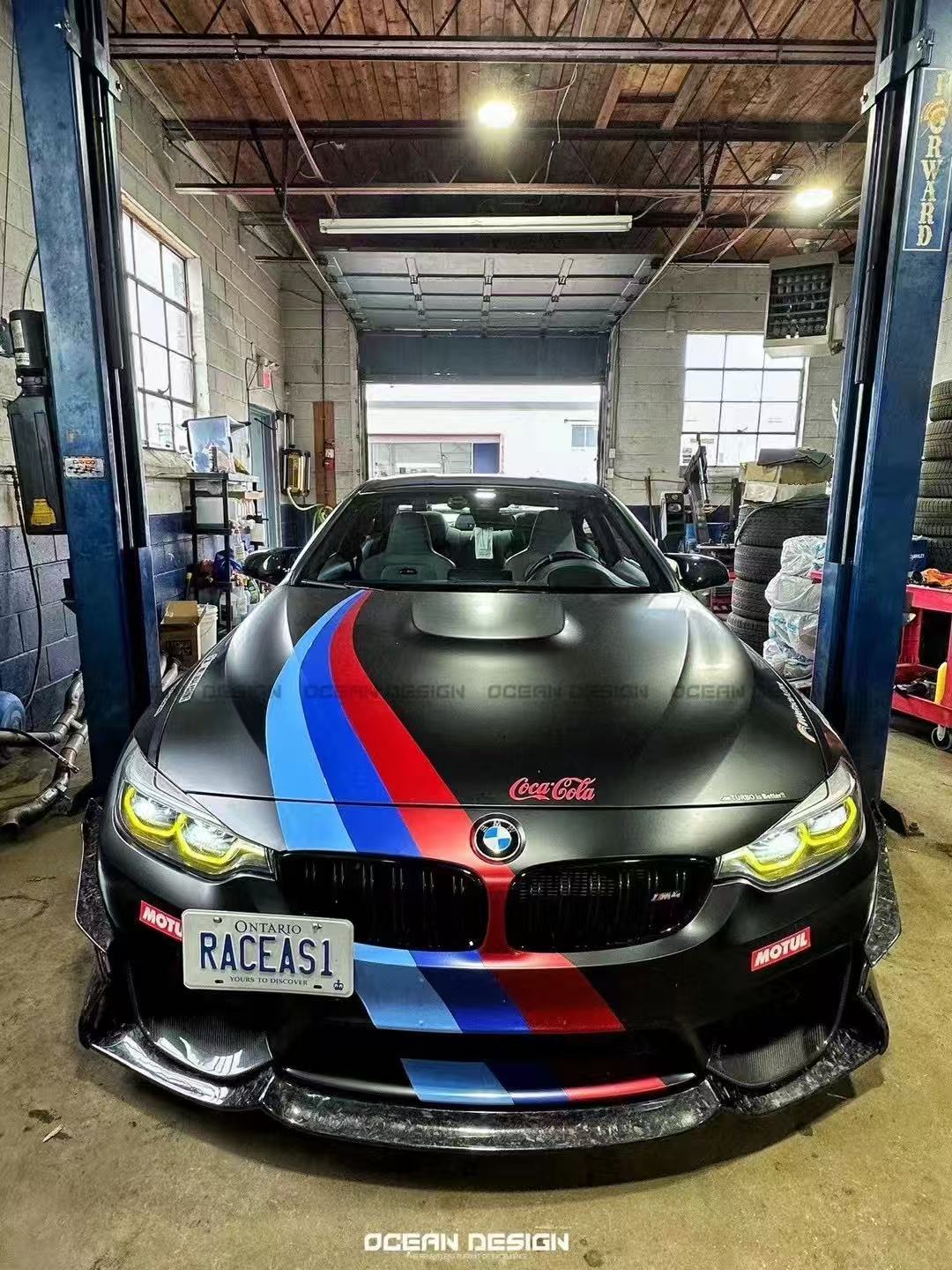 BMW F80 M3/F82 M4 MAD Type 4 Style Parts - styling view