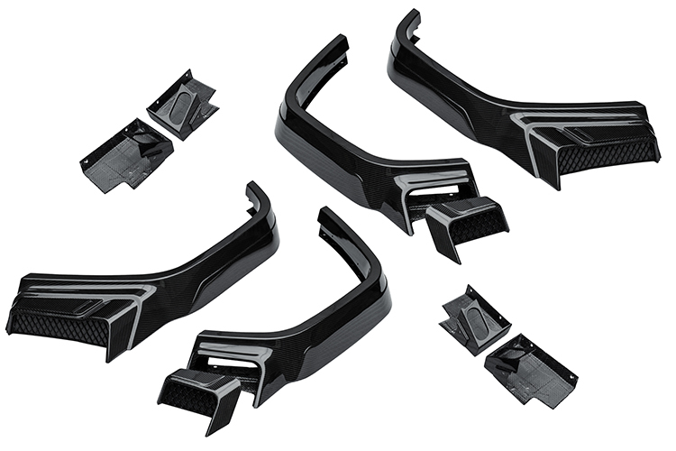 Mercedes-Benz W464 / W465 G350 / G500 / G63 G800 Style Parts - styling reference for Wheel Arch Extensions