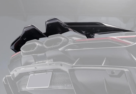 Lamborghini Revuelto R Style Dry Carbon Parts - styling reference for Rear Wing
