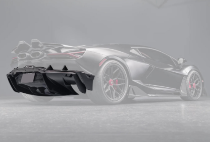 Lamborghini Revuelto R Style Dry Carbon Parts - styling reference for Rear Lip