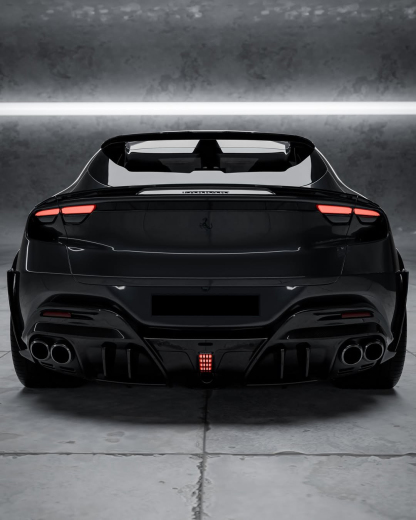 Ferrari Purosangue Ocean Design Style Dry Carbon Parts - styling view