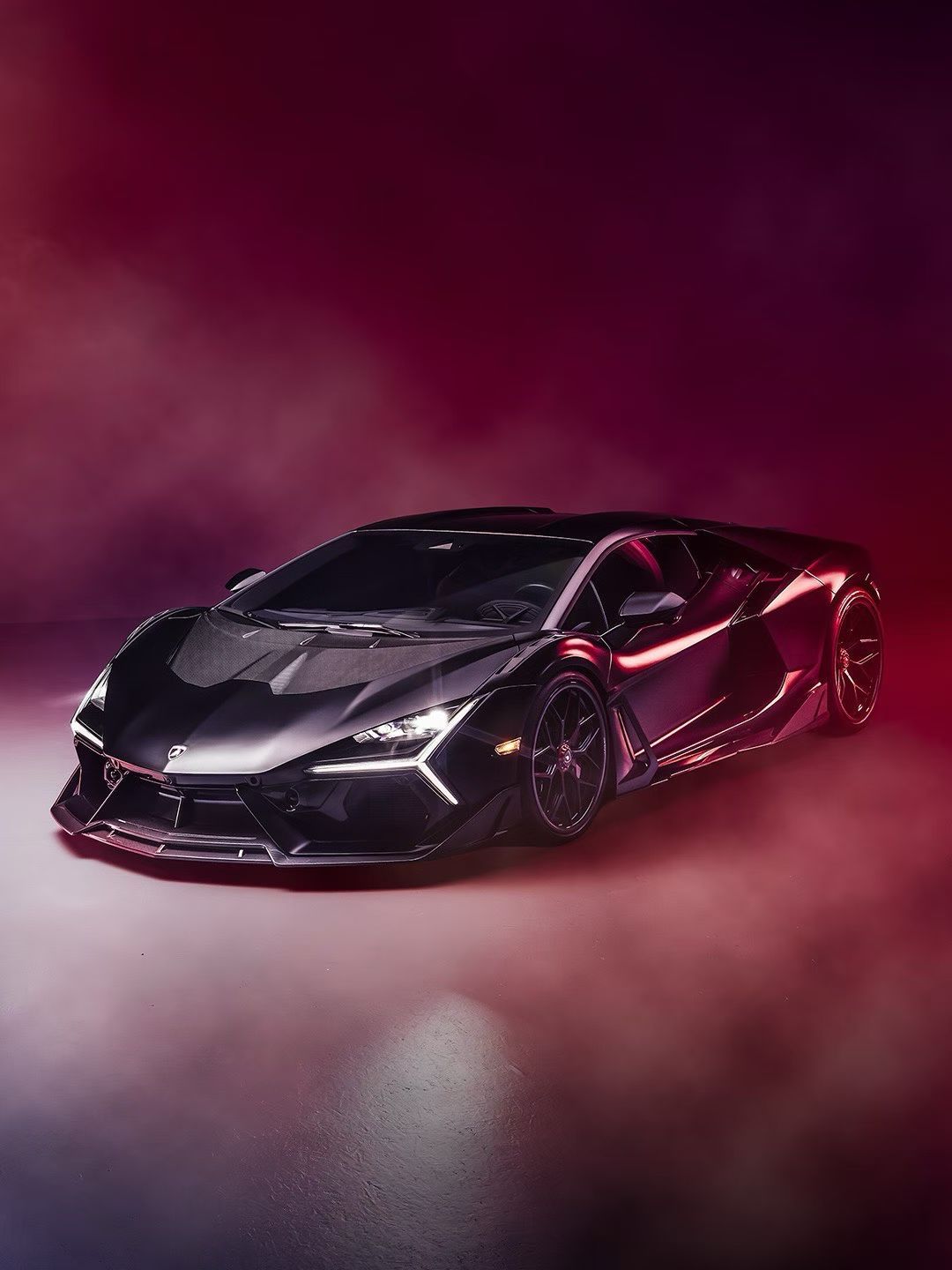 Lamborghini Revuelto R Style Dry Carbon Parts - styling view