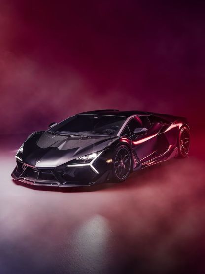 Lamborghini Revuelto R Style Dry Carbon Parts - styling view