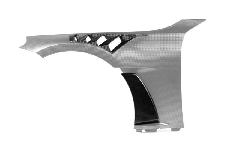 BMW G87 M2 AP Style Dry Carbon Parts - styling reference for Fenders (Unfinished Carbon Finish)