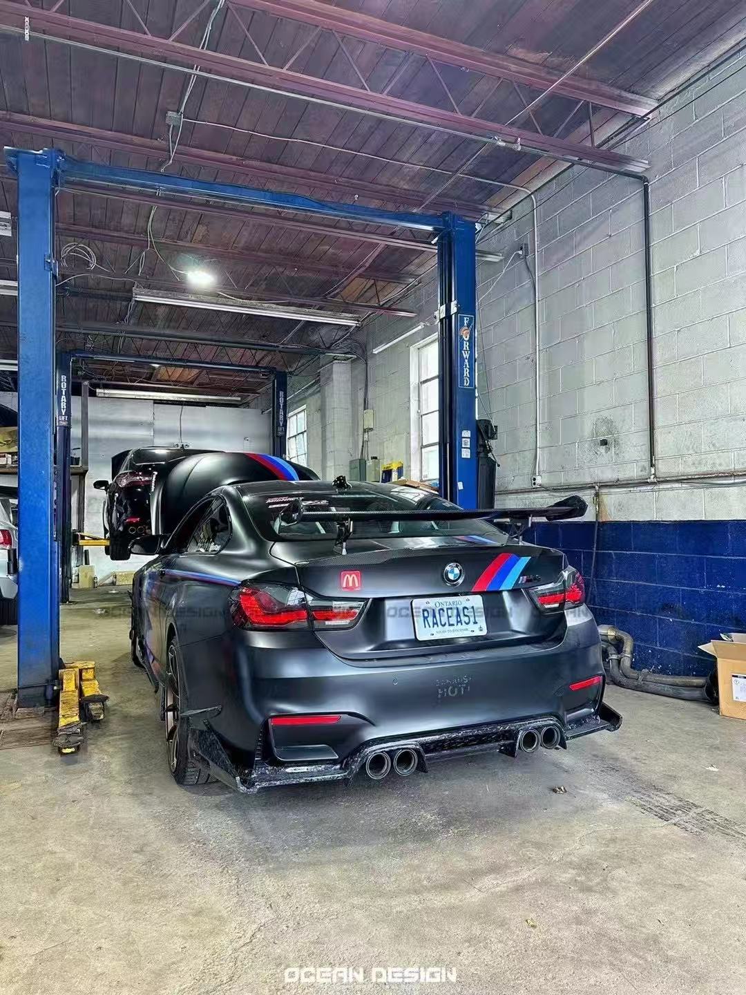 BMW F80 M3/F82 M4 MAD Type 4 Style Parts - styling view