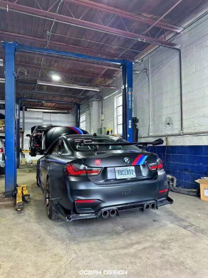 BMW F80 M3/F82 M4 MAD Type 4 Style Parts - styling view