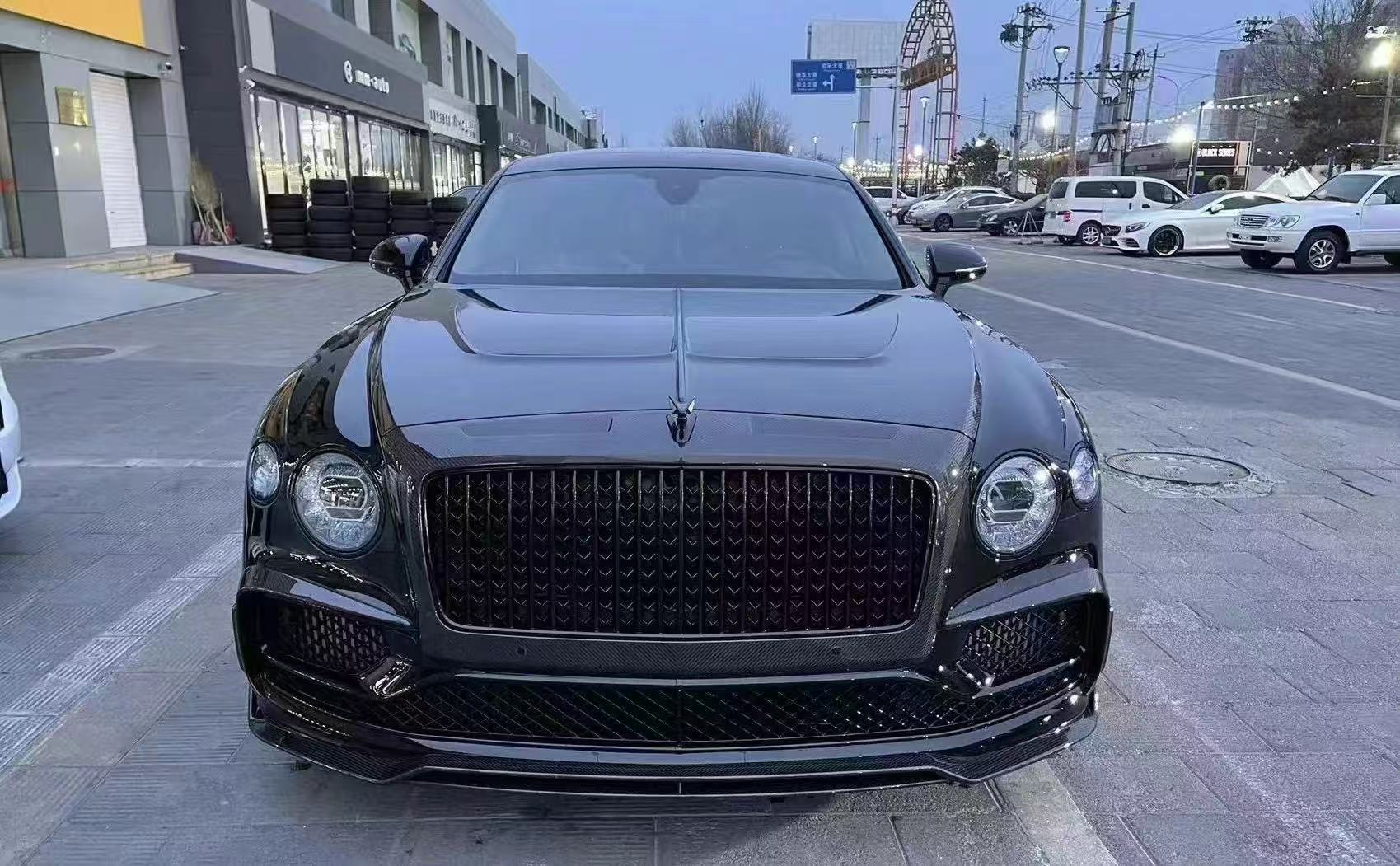 Bentley Flying Spur MSY Style Carbon Fiber Parts - styling view