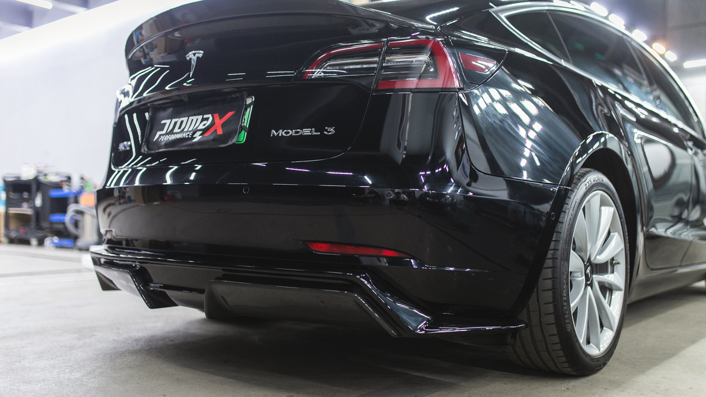 Tesla Model 3 ARTISAN Style Parts - styling view