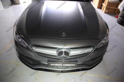 Mercedes-Benz C63 Coupe Edition One Style Carbon Fiber Parts - styling view