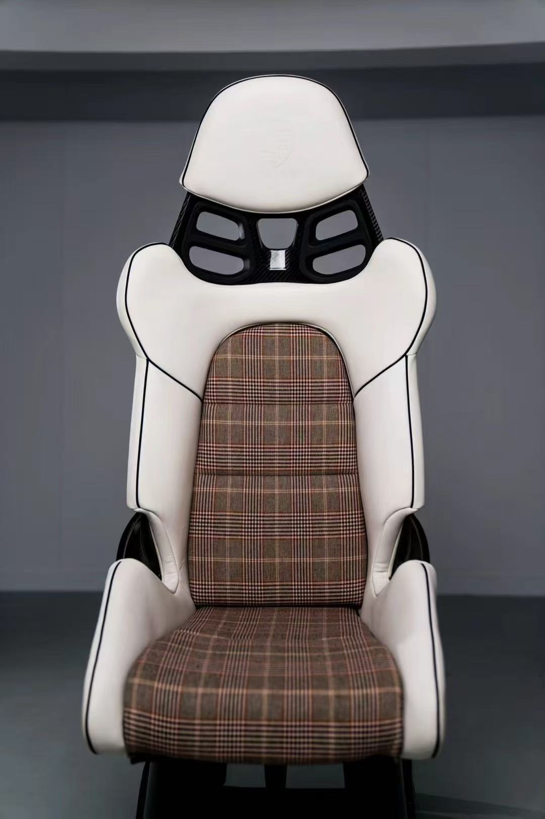 Porsche GT3 RS Style Dry Carbon Bucket Seat - styling view