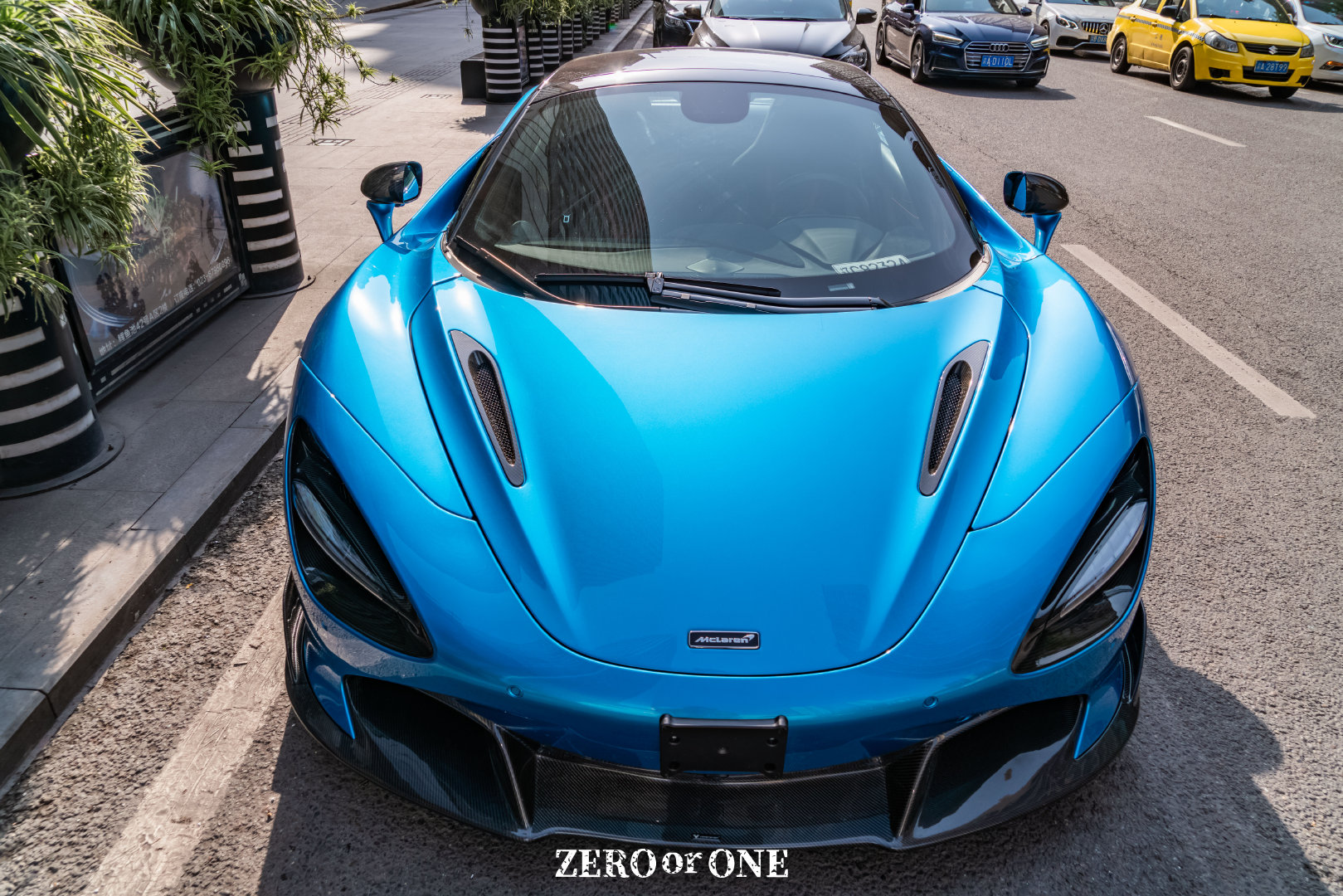 McLaren 720S V Style Carbon Fiber Parts - styling view
