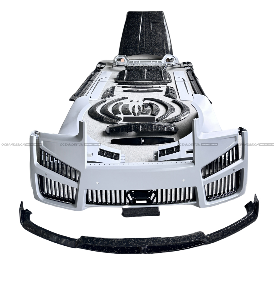Rolls-Royce Cullinan MSY Style Dry Carbon Body Kit Configurations - styling view