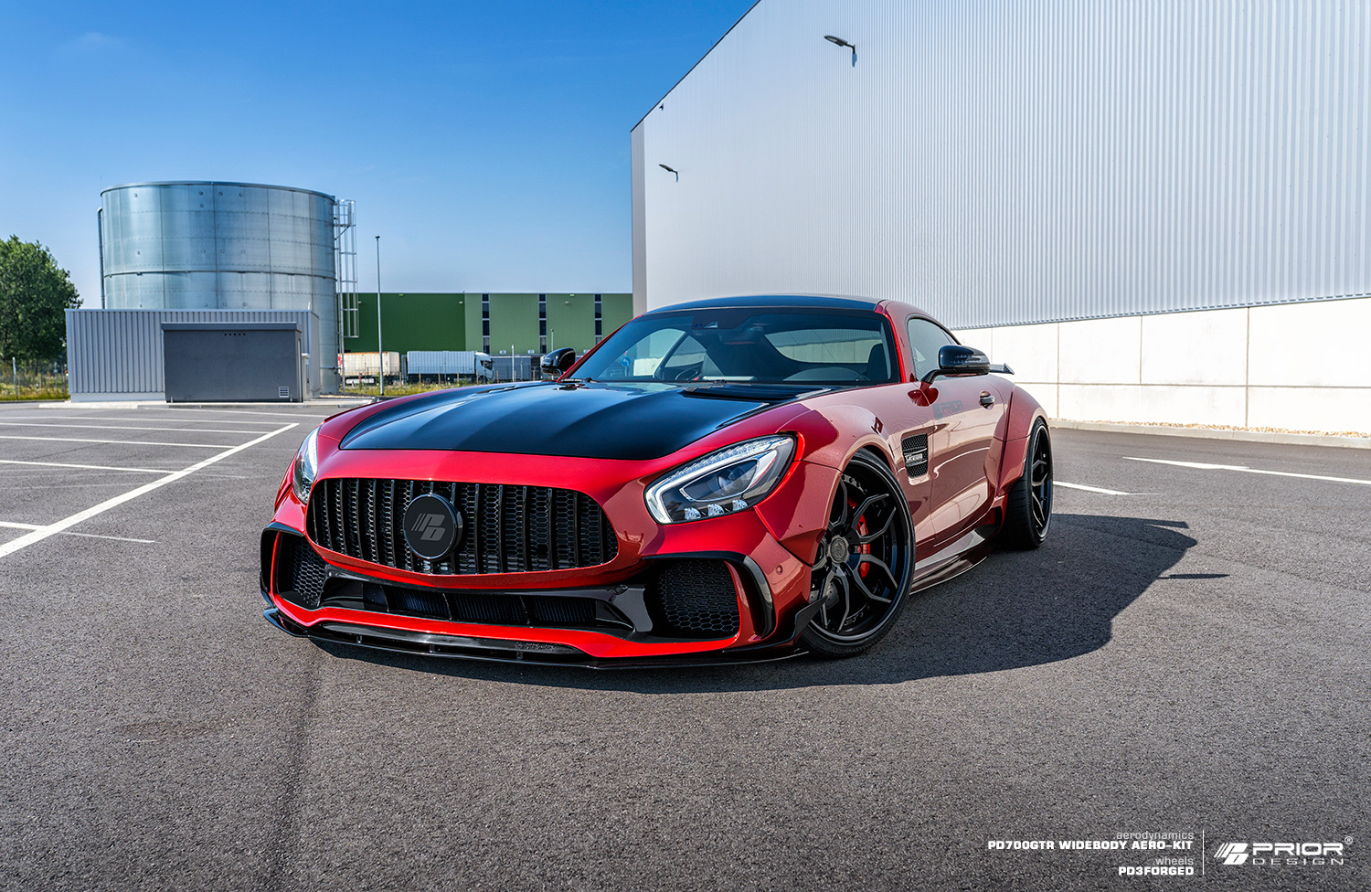 Mercedes-AMG GT Prior Design Style Parts - styling view