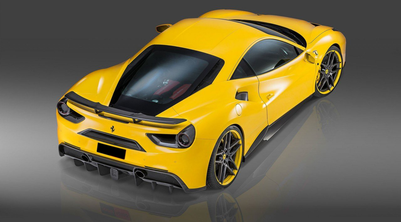 Ferrari 488 GTB/Spider N Style Parts - styling view
