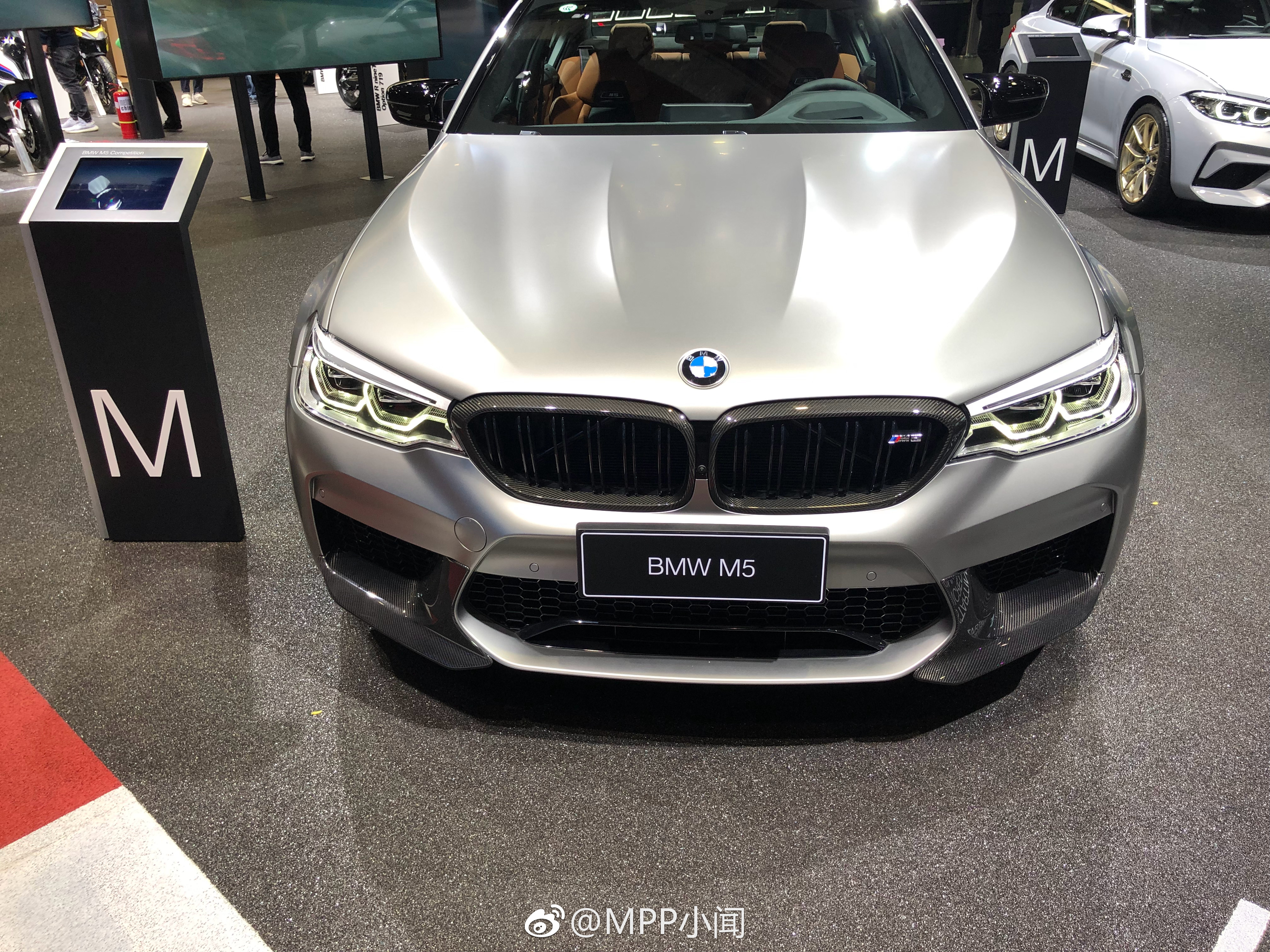 BMW F90 M5 MP Style Carbon Fiber Parts - styling view