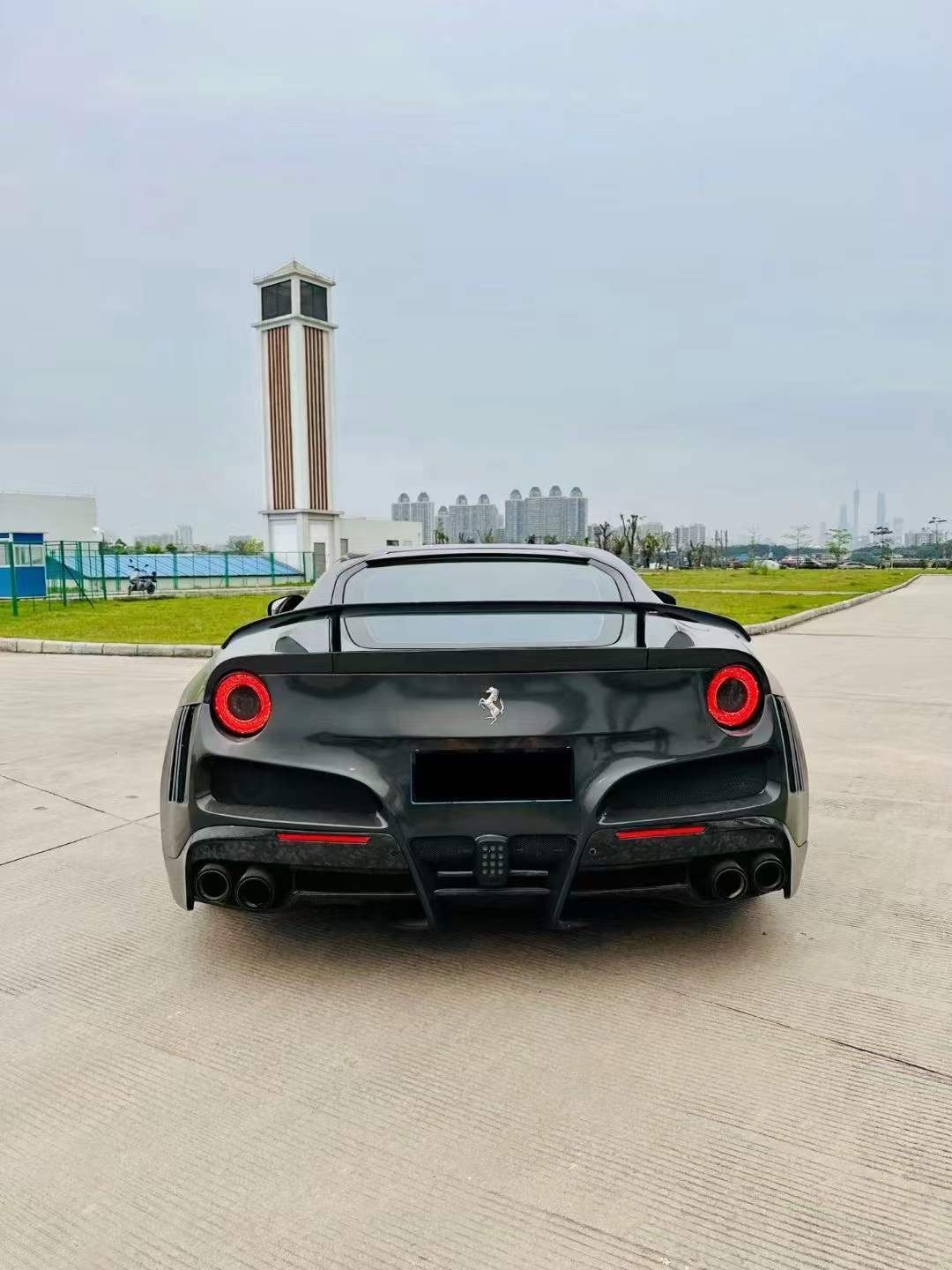 Ferrari F12 N-Largo Style Composite Body Kit - styling view