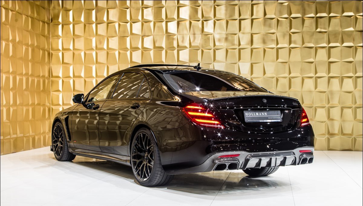 Mercedes-Benz W222.2 S-Class Brabus Style Parts - styling view