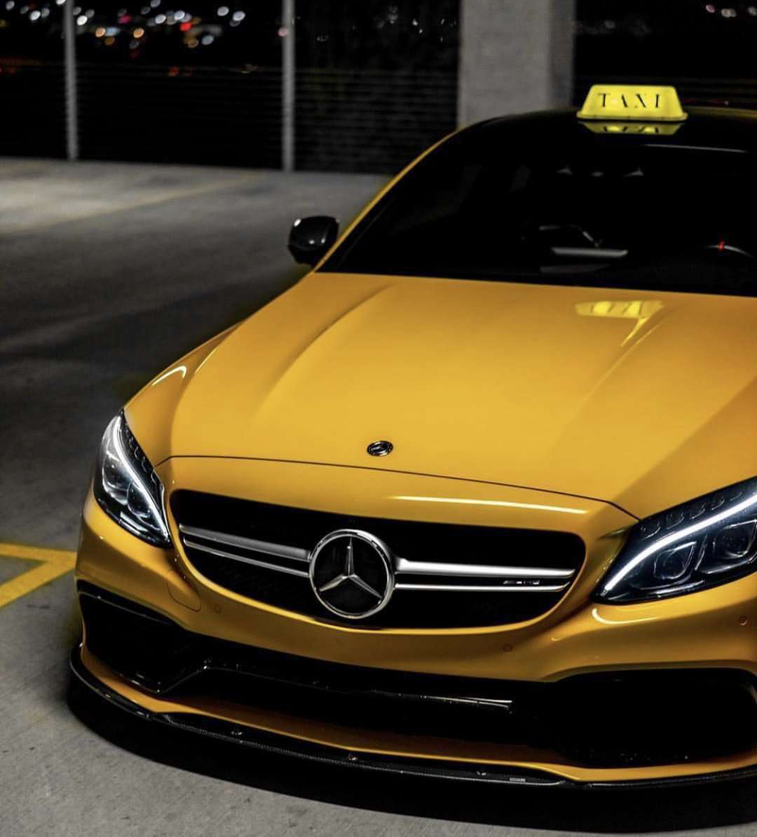 Mercedes-Benz C63 Coupe Edition One Style Carbon Fiber Parts - styling view