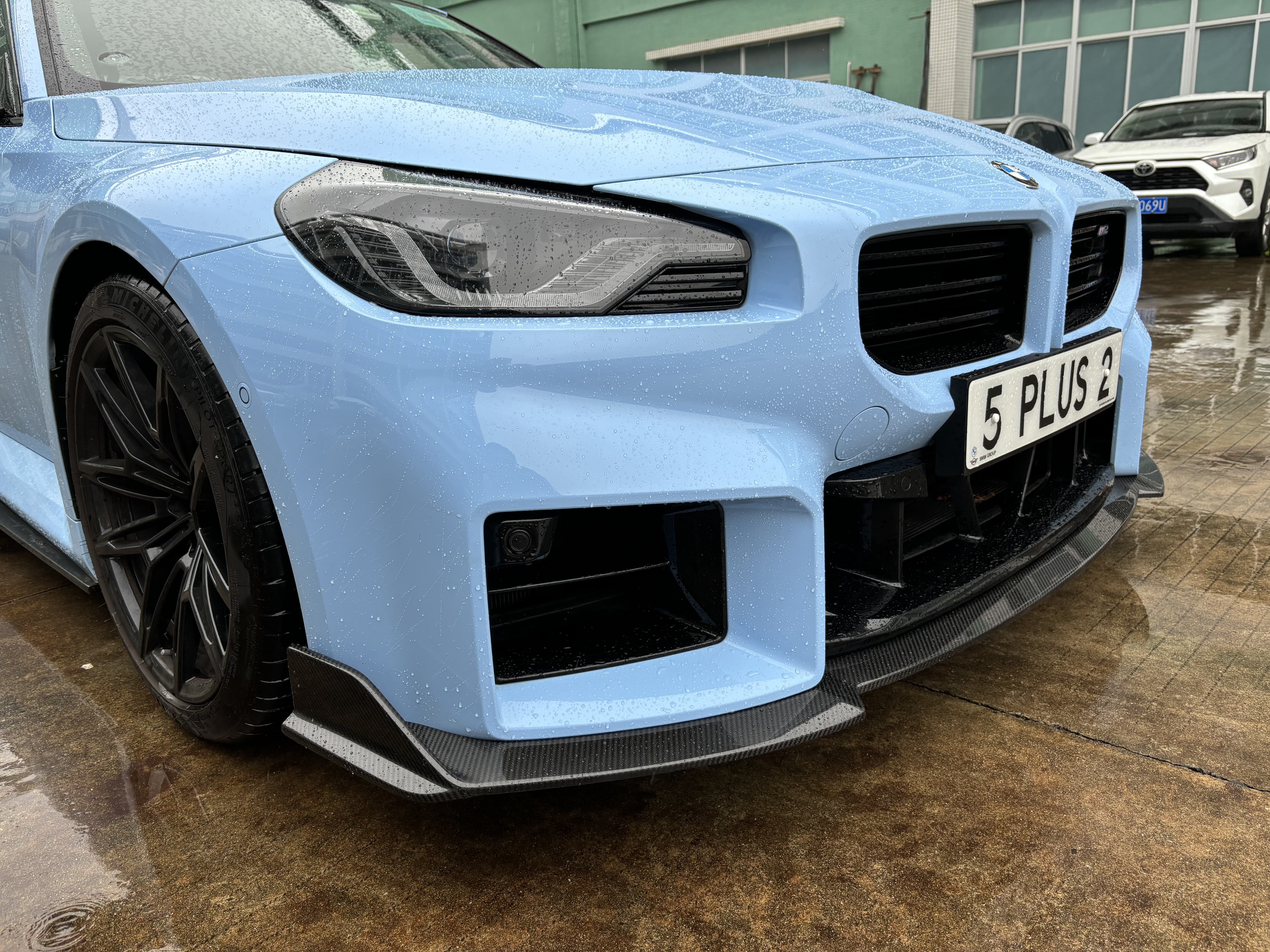 BMW G87 M2 Ocean Design OD Style Dry Carbon Parts - styling view
